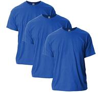 Gildan Coton Ultra-Style G2000-Multipack T-Shirt, Royal (Lot de 3), Homme