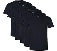 Gildan Lot de 5 Maillots de Corps pour Homme, Noir (Lot de 5), XL