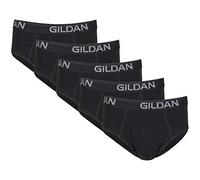 Gildan Culotte en Coton Stretch Slips, Suie Noire, XL Homme