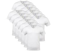 Gildan Lot de 6 Maillots de Corps pour Homme, Blanc (Lot de 12), L