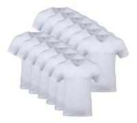 Gildan Lot de 6 Maillots de Corps pour Homme, Blanc (Lot de 12), L