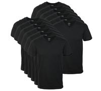 Gildan Lot de 6 Maillots de Corps pour Homme, Noir (Lot de 12), L