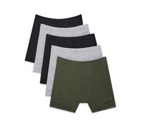 Gildan Lot de sous-vêtements Boxers À Taille Couverte Boxeur ajusté Homme (Lot de 5)