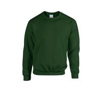 Gildan Mélange Lourd Adulte Uni Ras Du Cou Sweat - Pull Homme S M L XL XXL