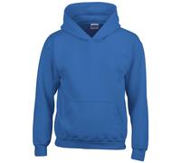 Gildan Mélange Lourd Jeunesse Sweat Capuche Enfants Poche Pochette Souple Pull