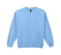 Gildan Sweatshirt Col Rond 50/50 Coton Polyester Épais Manches Longues Pull-over