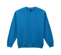 Gildan Mélange Lourd Sweat Col Rond Manches Longues Pull S-5XL