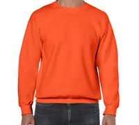 Gildan Mélange Lourd Sweat Col Rond Manches Longues Pull S-5XL