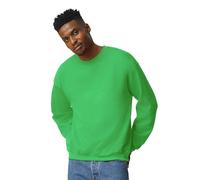Gildan Men's Fleece Crewneck Sweatshirt Extended Sizes, Irish Green, XXX-Large