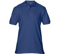 Gildan Mens Premium Double Pique Sport Shirt Navy
