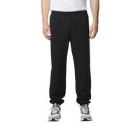 Gildan Pantalon de survêtement élastique en Polaire pour Adulte, Style G18200, Noir (1 pièce)., Taille M