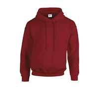 Gildan Sweat à Capuche pour Adulte Maillot de survêtement, Grenat, XL Mixte