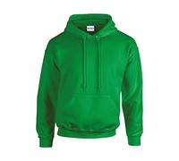 Gildan Sweat à Capuche pour Adulte Maillot de survêtement, Vert Irlandais, S Mixte