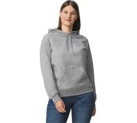 Gildan - Sweat à capuche "Softstyle" poids moyen pour homme/femme unie BC5193 (M) (Gris)