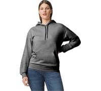 Gildan - Sweat à capuche "Softstyle" poids moyen pour homme/femme unie BC5193 (XXL) (Charbon de bois)