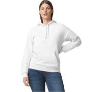 Gildan - Sweat à capuche "Softstyle" poids moyen pour homme/femme unie BC5230 (S) (Blanc)