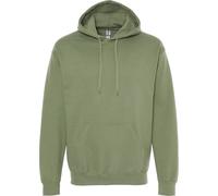 Gildan - Sweat à capuche "Softstyle" poids moyen pour homme/femme unie RW8856 (M) (Vert militaire)
