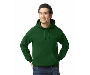 Gildan Sweat à Capuche Unisexe en Polaire pour Adulte, Style G18500, Multipack, Vert forêt (Lot de 1), Medium