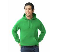Gildan Sweat-Shirt à Capuche en Polaire pour Homme Style G18500 Chemise, Opaque, Vert Irlandais, XL