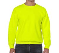 Gildan - Sweat-shirt "Heavy Blend" pour homme RW7838 (XL) (Vert sécurité)