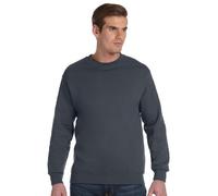 GILDAN 50/50 Adult Crewneck Sweat Maillot de survêtement, Gris (Anthracite), L Homme