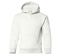 Gildan - Sweatshirt à capuche - Enfant (L) (Blanc)