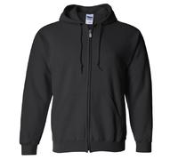 Gildan - Sweatshirt à capuche et fermeture zippée - homme (BC471)
