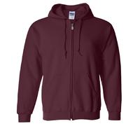 Gildan - Sweatshirt à capuche et fermeture zippée - homme (BC471)