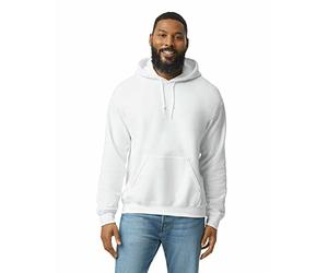 Gildan - Sweatshirt à Capuche - Homme (XL) (Blanc)