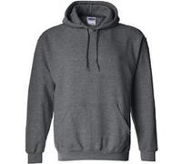 Gildan Sweat-shirt en Polaire, à Capuche, Style G18500 Homme, Dark Heather, XXL, (Lot de 1)