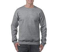 Gildan - Sweatshirt - Adulte unisexe (L) (Graphite chiné)
