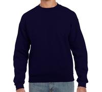 Gildan Sweatshirt Col Rond 50/50 Coton Polyester Épais Manches Longues Pull-over