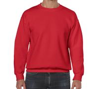 Gildan Sweatshirt Col Rond 50/50 Coton Polyester Épais Manches Longues Pull-over