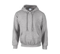 Gildan Sweatshirt Heavy Blendâ Hooded Sweatshirt Sport Grey, 5XL Unisexe Adulte, Sport Gris, 5XL