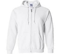 Gildan - Sweat-shirt à capuche - Manches Longues - Homme blanc