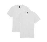 Gildan Hammer Adult T-Shirt, Blanc (Lot de 2), Homme