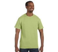 Gildan T-shirt classique pour homme – 100% coton, manches courtes – Vert, Taille S