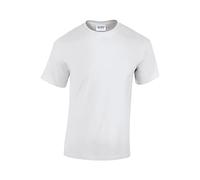 Gildan Shirt Heavy Cotton Adult, Blanc, M Mixte