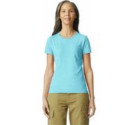 Gildan - T-shirt doux au toucher pour femme RW9881 (34 FR) (Ciel)