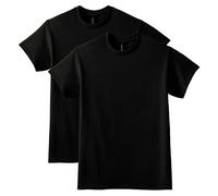 Gildan T-Shirt DryBlend Style G8000, Multipack, Noir (Lot de 2), Taille L