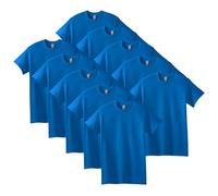 Gildan T-shirt en Coton Épais, Style G5000 Homme, Royal, L, (Lot de 10)