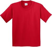 Gildan T-shirt enfant col rond manches courtes BC485 (M) (Rouge)