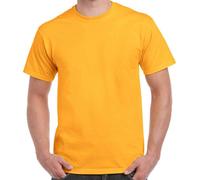 Gildan T-Shirt Épais Coton Manches Courtes Col Rond Jersey