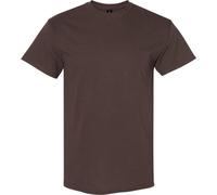 Gildan - T-shirt "Heavy Coton" pour homme PC3880 (L) (Chocolat foncé)