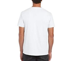 Gildan - T-Shirt Manches Courtes - Homme (4XL) (Blanc)