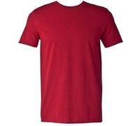 Gildan - T-shirt manches courtes - Homme (L) (Rouge chiné) - UTBC484 Rouge Chiné, Rouge cerise antique G