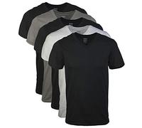 Gildan T-Shirt Mit V-Ausschnitt, Multipack, Stil G1103 sous-vêtement Homme (Lot de 5)
