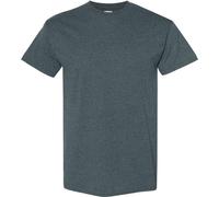 Gildan T-shirt pour homme (5 pièces/paquet) BC4807 (M) (Gris foncé chiné)