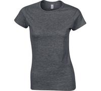 Gildan - T-shirt "Softstyle" pour femme PC5881 (34 FR) (Gris chiné)
