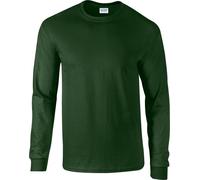 Gildan - T-shirt "Ultra" pour homme/femme Unie Manches Longues RW9626 (XXL) (Vert sapin)